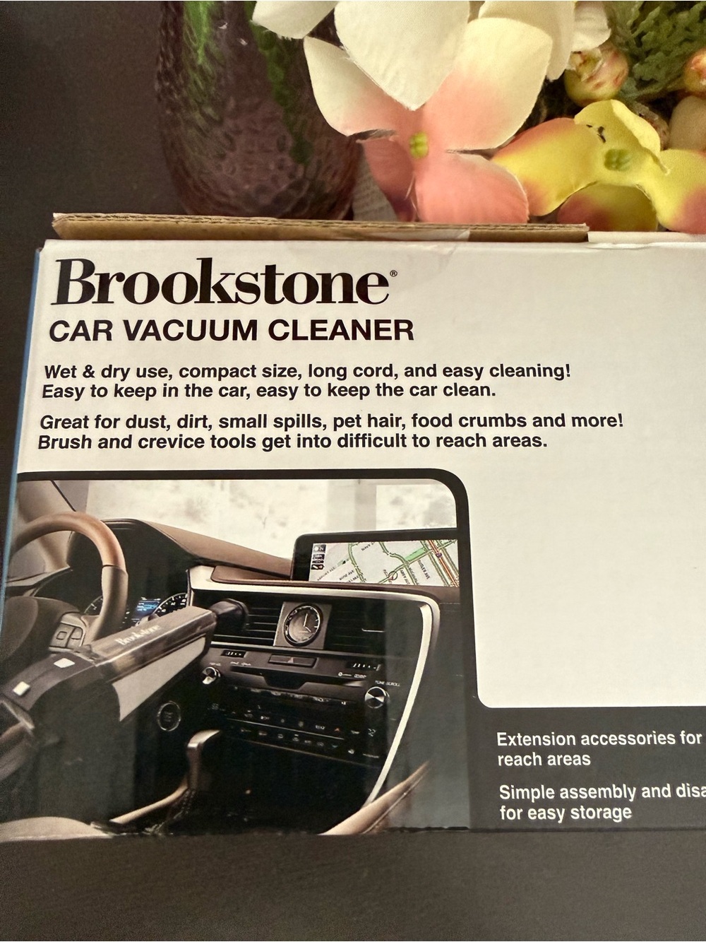 ππ BROOKSTONE CAR VACUUM CLEANER. BRAND NEW SEALED IN BOX! - Picture 10 of 12